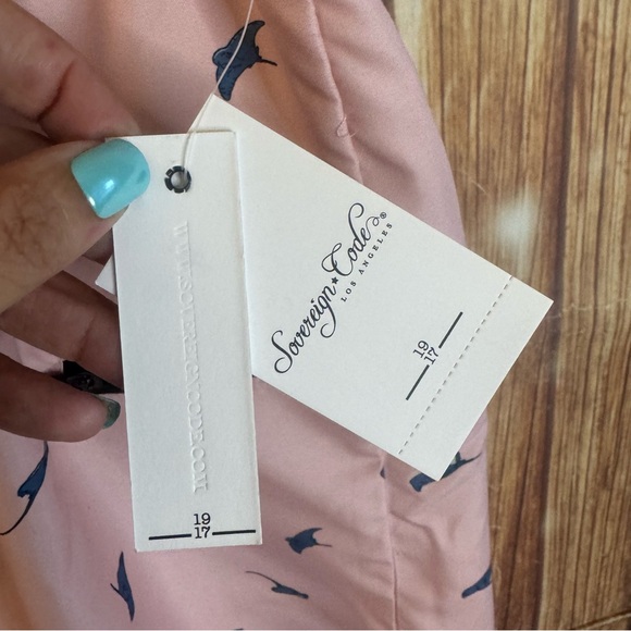 Sovereign Code Men’s Kahuna Stingray Print Swim Trunks Shorts Mauve Size Medium - Picture 9 of 12